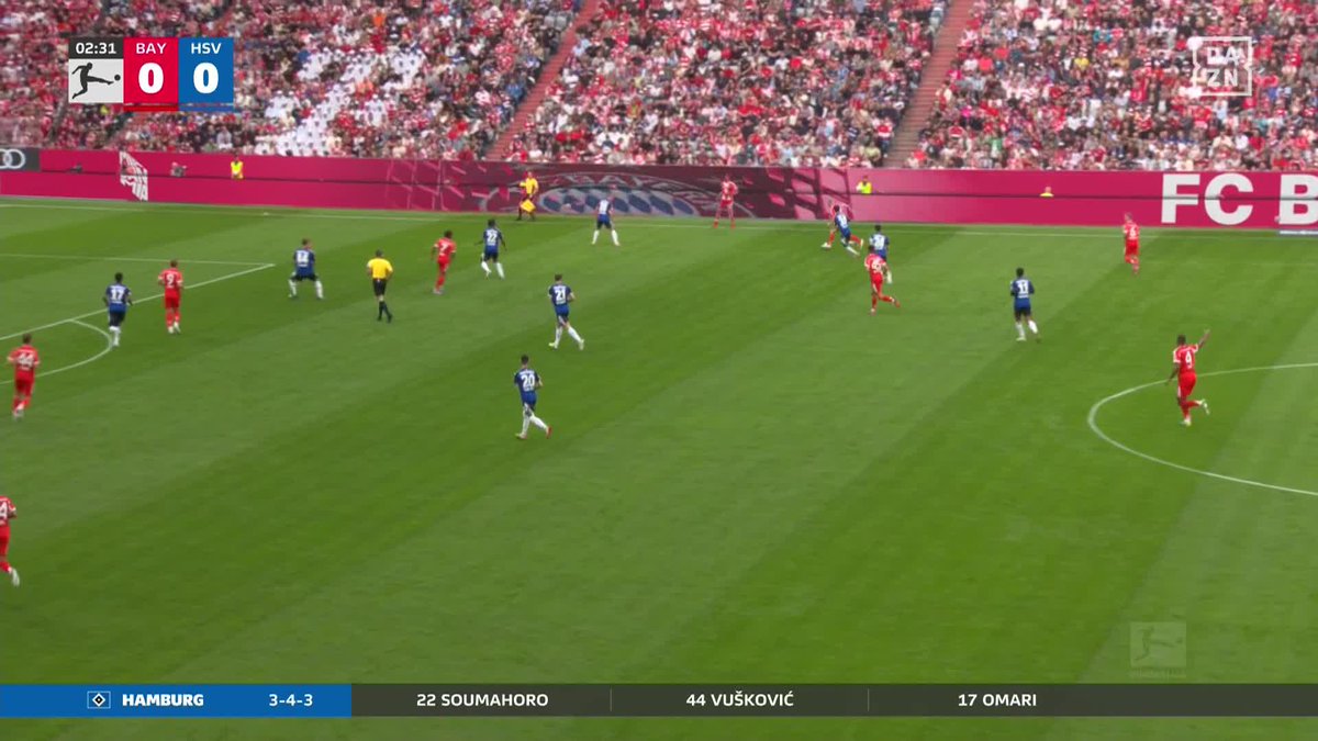3 minutos, 1 disparo, 1 golazo⚽ Gnabry no perdona 🔥 #BundesligaEnDAZN 🇩🇪
