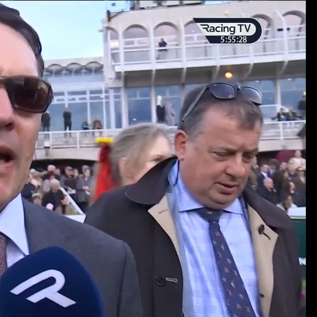 What he did in Sandown was very unusual. He did it again today." Aidan O'Brien on his brilliant Royal Bahrain Irish Champion Stakes winner Delacroix Leopardstown RC | Bahrain Turf Club