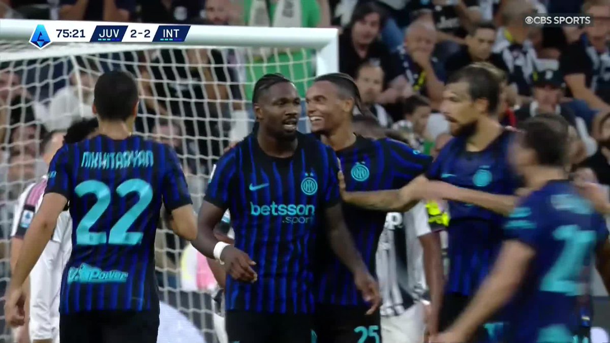 MARCUS THURAM DIDN'T EVEN CELEBRATE 😳 INTER TAKE LEAD IN TURIN 👀