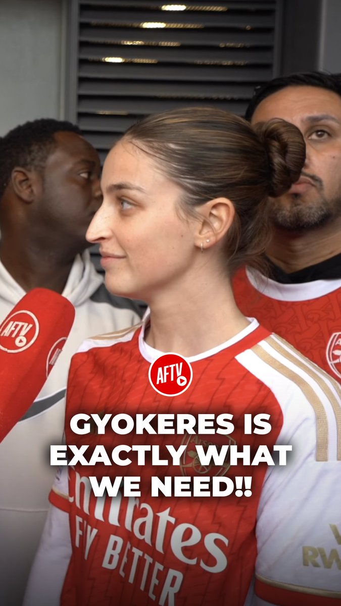 Viktor Gyökeres is 𝐄𝐗𝐀𝐂𝐓𝐋𝐘 what Arsenal need - Agree? 😤 #FanCams #Arsenal #Gyokeres