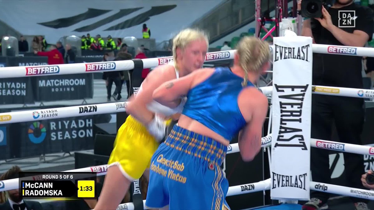 Meatball Molly DROPPED Kate Radomska!! 😱😳 #CrockerDonovan2 | Live NOW on DAZN