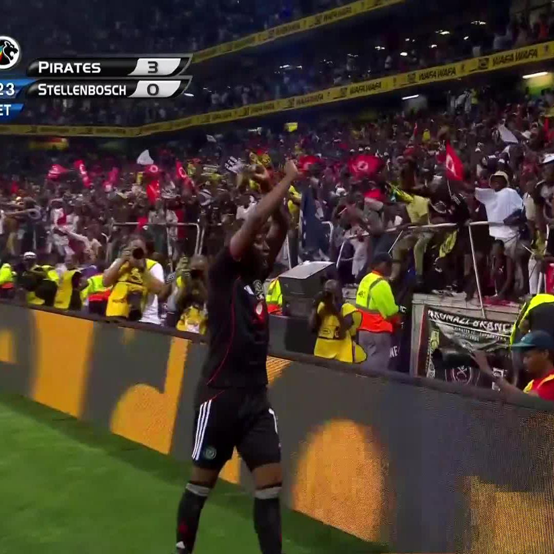 Tshepang Moremi scores an extra time brace 😏⚫ #SSDiski | #MTN8Final