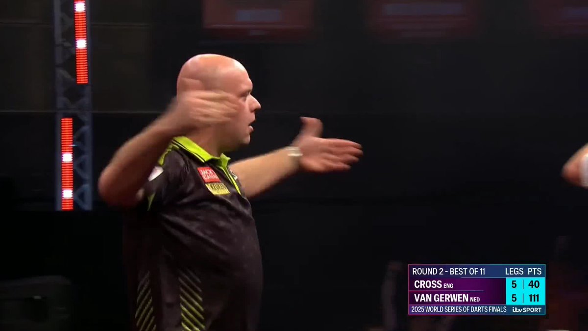 VAN GERWEN WINS A THRILLER! What a match! Michael van Gerwen produces back-to-back ton-plus finishes in an epic finale to win through a last-leg decider against Rob Cross! 📺 #WSODFinals | R2