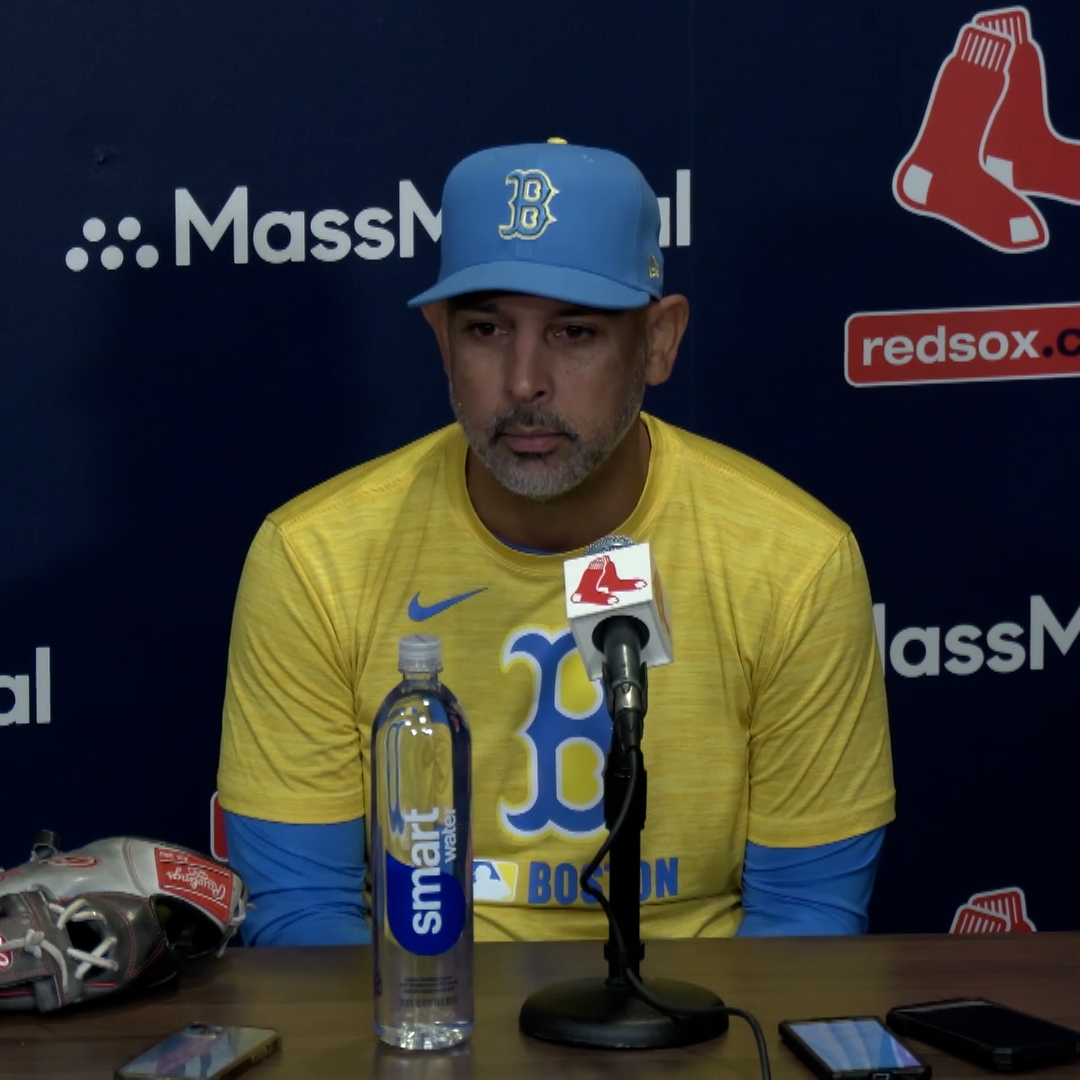 Alex Cora: “I think we should stop talking October, to be honest with you. There’s a lot of stuff going on and we have to play better. I’m not saying we’re in a bad spot, but I think we have to wait, you know, to see if October is part of this.”