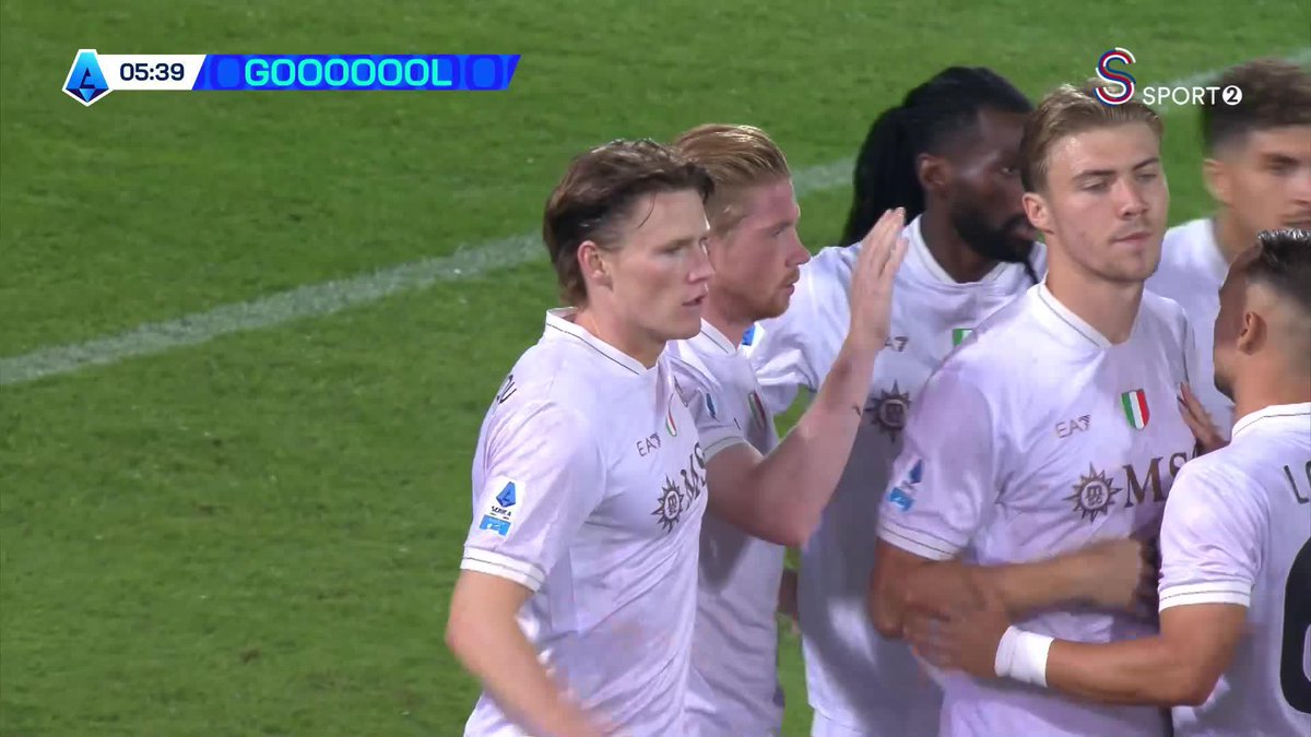 Kevin de Bruyne ile Napoli öne geçti! #SerieA