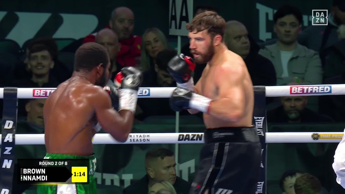 Pat Brown STOPS Austine Nnamdi in the second round!!! 🤯 #CrockerDonovan2 | Live NOW on DAZN