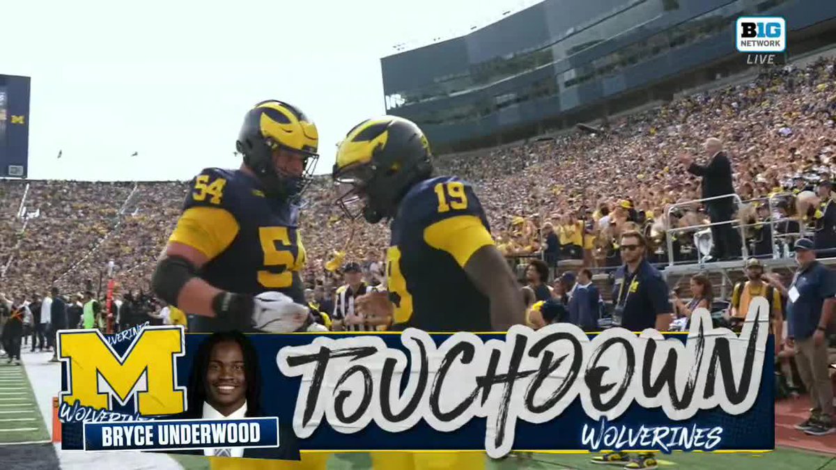 No. 23 Michigan Football ran for 8️⃣ TDs today 😤 Watch each of them here 👇