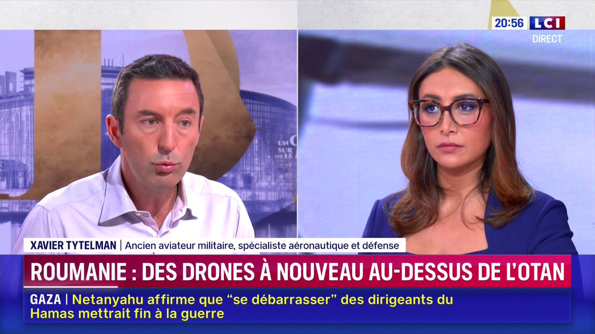 Menace russe/Otan : "Sur les pays baltes, il faut plus de troupes au sol, car [ces États] sont directement en contact avec la Russie ou la Biélorussie", rappelle Xavier Tytelman (Xavier Tytelman). ▶️ avec ✦ Margot Haddad ✦