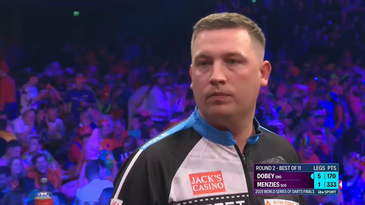DOBEY BREEZES THROUGH! Chris Dobey claims a dominant 6-1 win over a below-par Cameron Menzies! 📺 #WSODFinals | R2