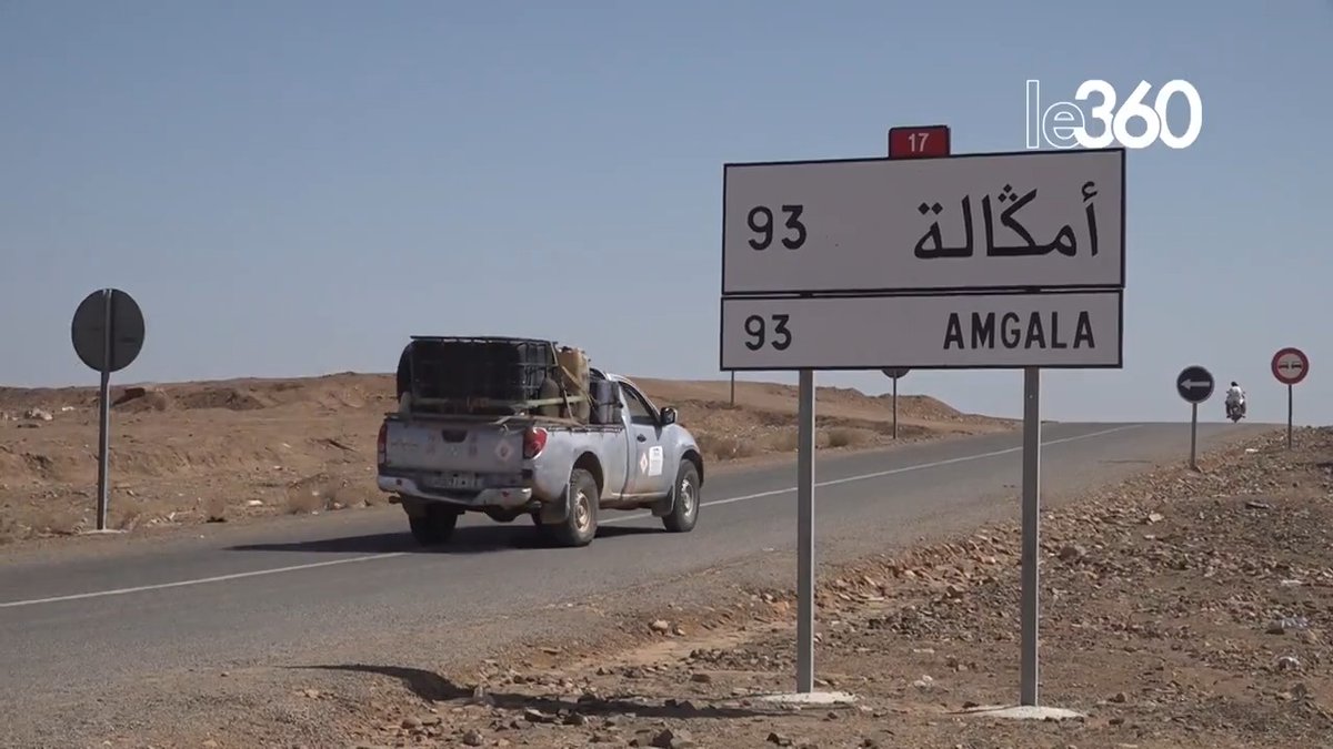 🇲🇦🇲🇷 Les travaux d’aménagement de l’axe routier Smara–Mauritanie touchent à leur fin, ouvrant la voie à d’importants échanges commerciaux transfrontaliers à venir.