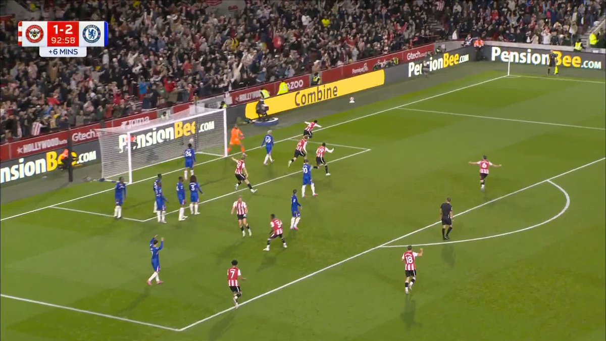 Fabio Carvalho steals a point for Brentford deep into stoppage-time! 🤯