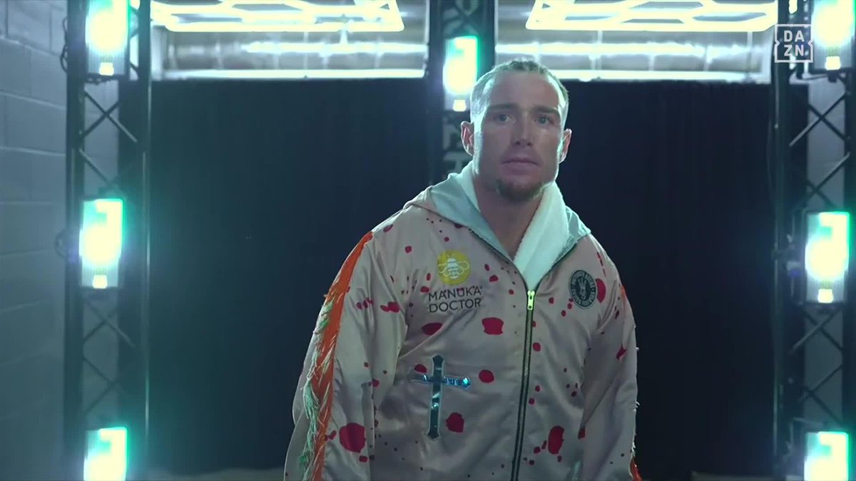 .Paddy Donovan makes his ring walk 👀 #CrockerDonovan2 | Live NOW on DAZN