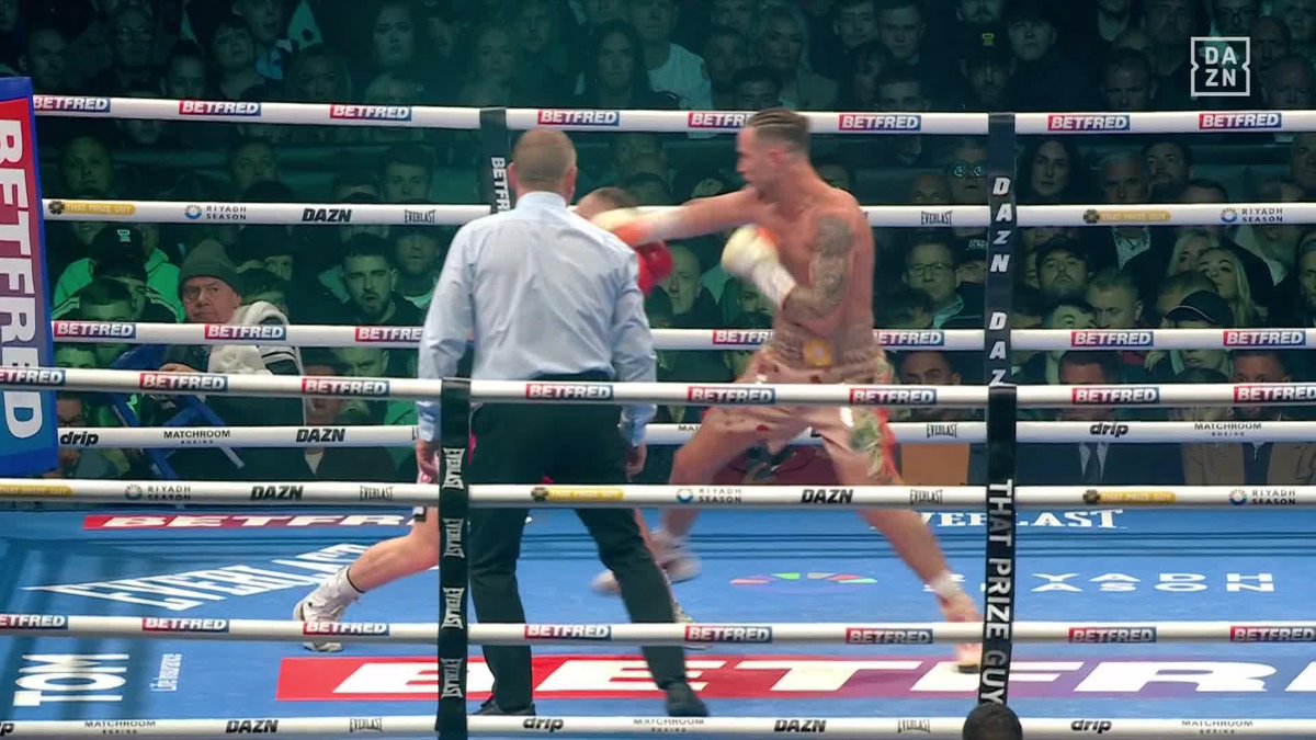 Lewis Crocker DROPS Paddy Donovan AGAIN!! 😱🤯 #CrockerDonovan2 | Live NOW on DAZN