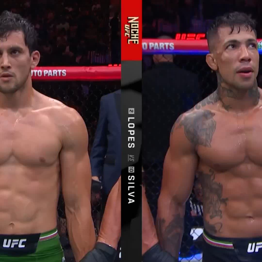 Always fighting until the end! 👊 Joaquim Silva wins by split decision at #NocheUFC! [ LIVE NOW on the @ESPN app ]