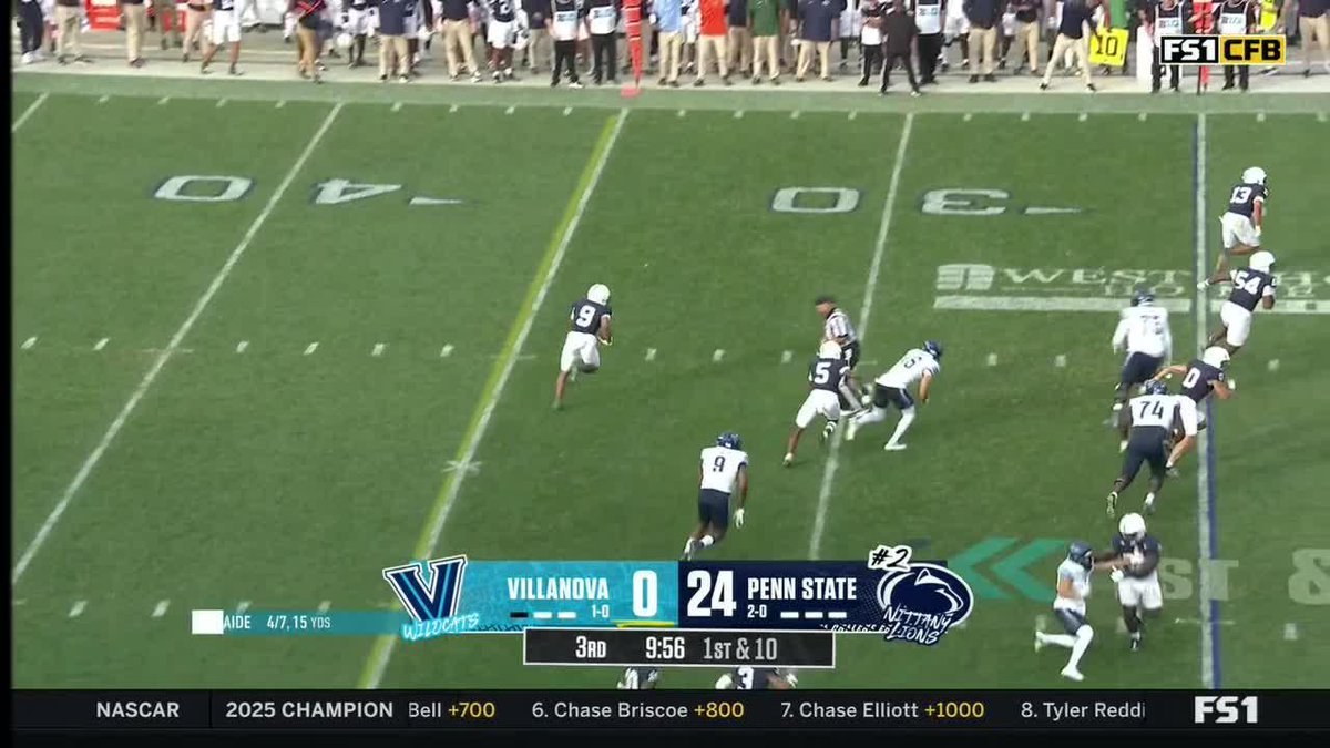 Elliot Washington II with the interception for Penn State Football 😤 📺: FS1