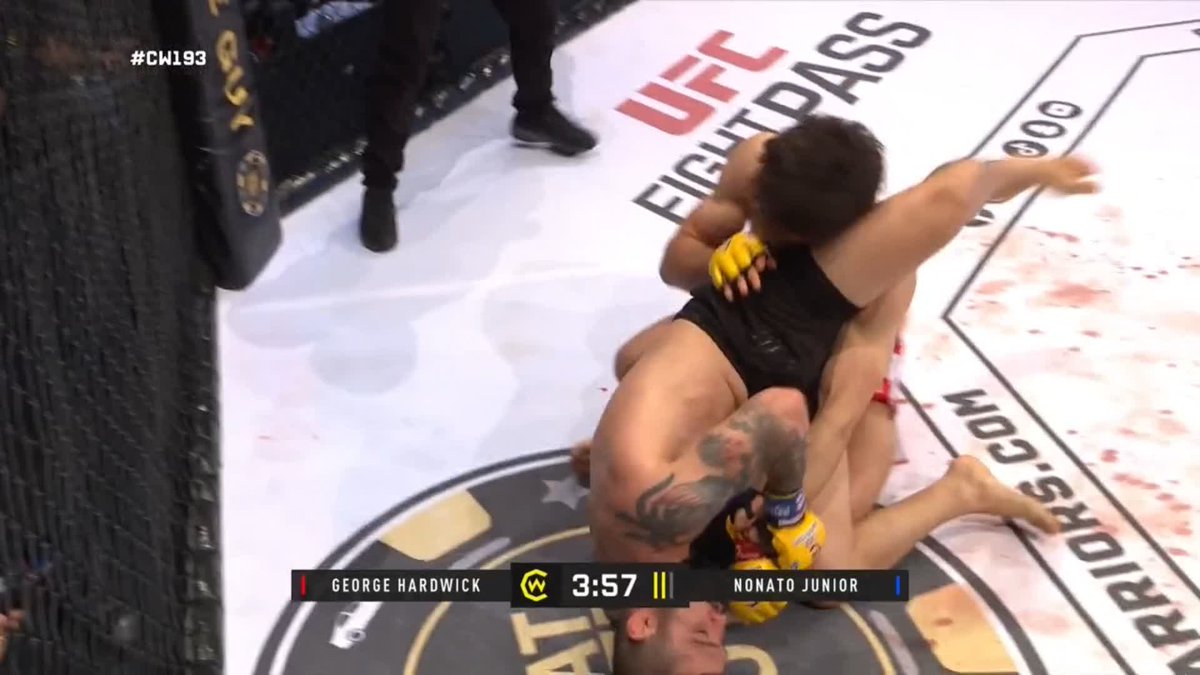 🤩 George Hardwick is BACK! A relentless flurry of strikes to get the TKO victory in round two. The former champ gets the win and gets back in the mix 👏 #CW193