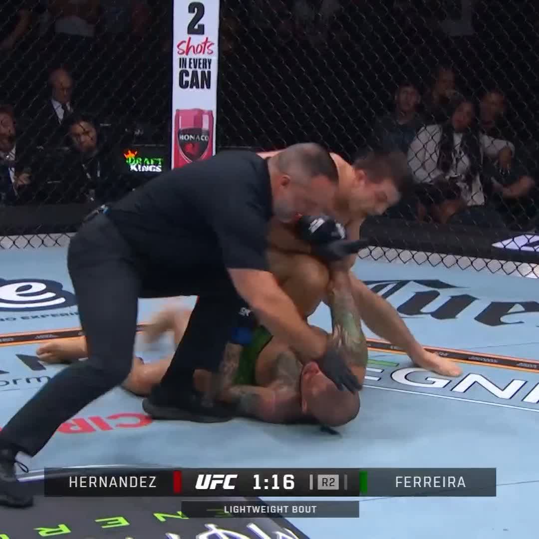 THE HOMETOWN KID GETS THE HUGE KO 👊 Alexander Hernandez wins by round 2 knockout in San Antonio! [ #NocheUFC | LIVE NOW on the ESPN app ]