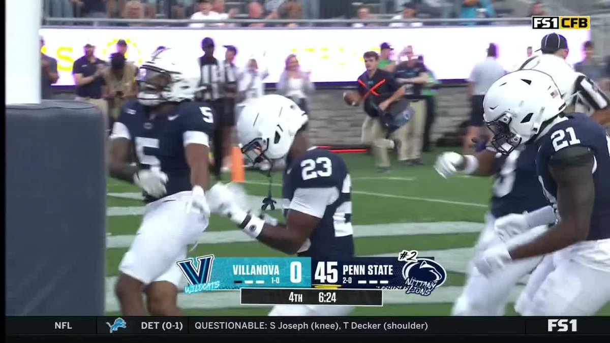 To the endzone 😤 LIVE on FS1 | Jahmir Joseph