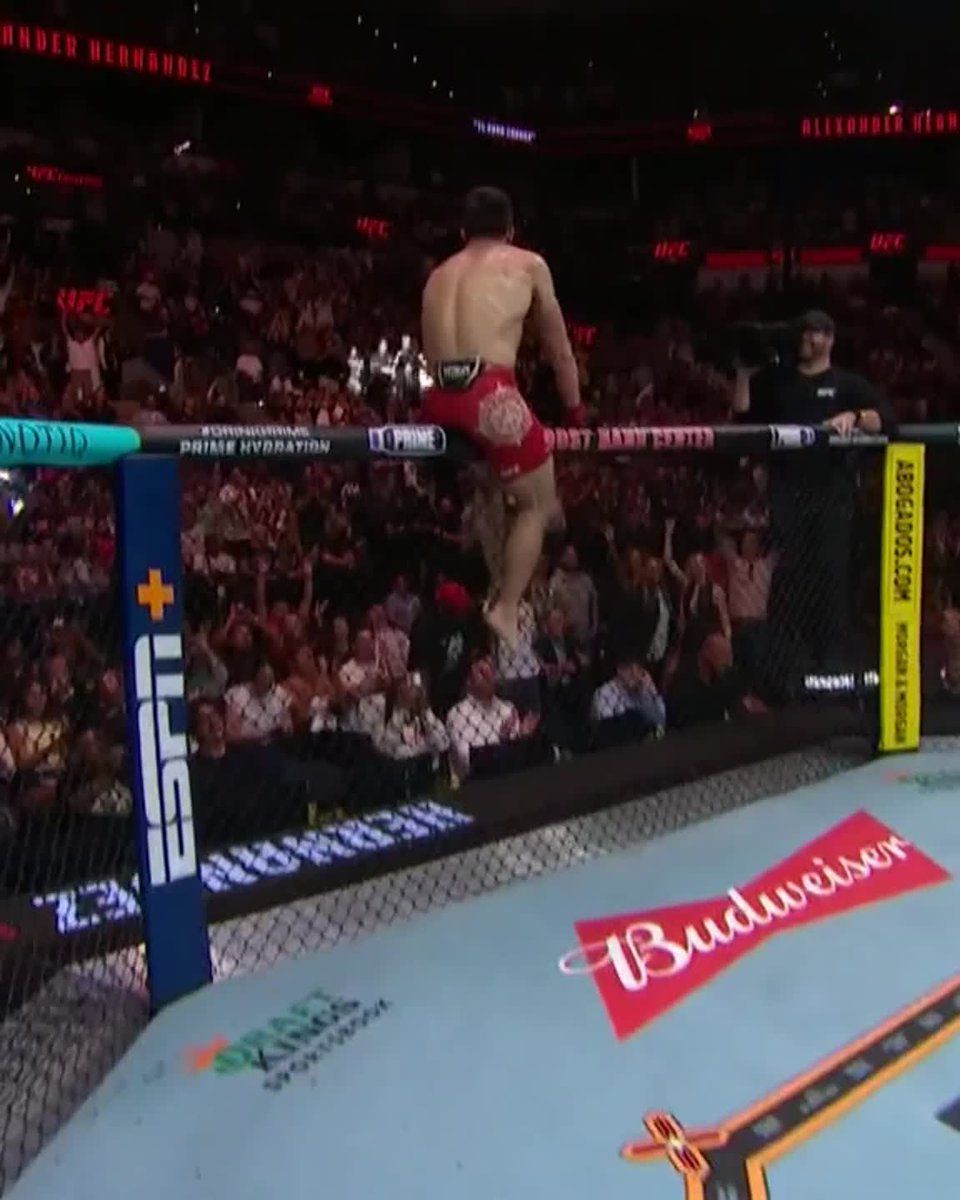 ALEXANDER HERNANDEZ JUST DID THAT 🔥 #NocheUFC