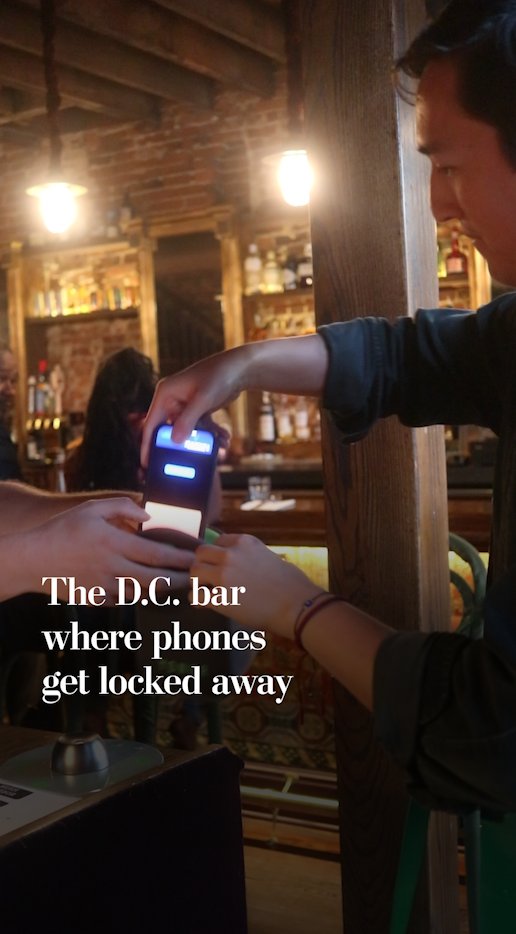 Other places have politely suggested patrons not use their phones, but at Hush Harbor in Washington, D.C., it’s not a suggestion. It’s a policy. Read more about Hush Harbor here: