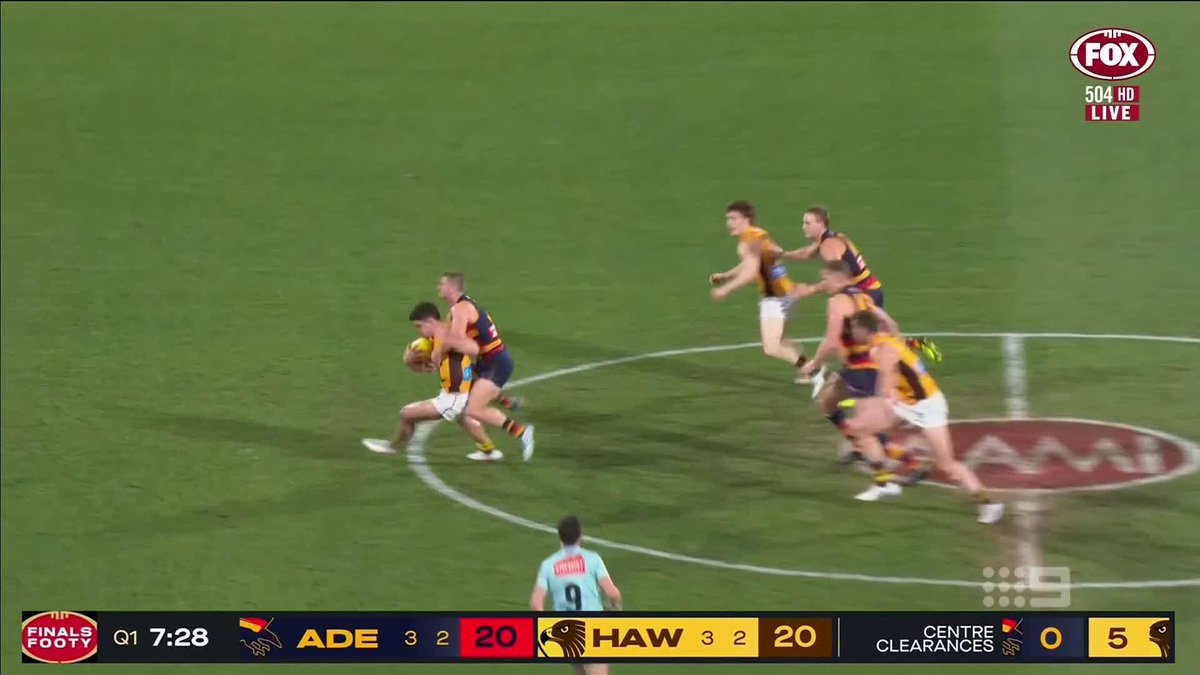 "He's an absolute brute inside... but his skills have gone to another level." Rory Sloane's praise for Jai Newcombe 🌟 #9AFLSFS | Watch on Nine &amp; 9Now 🖥️