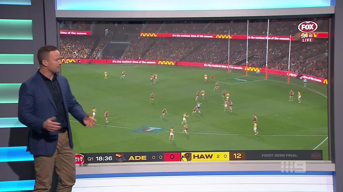 "Is this effort from Mark Keane finals-worthy?" Nathan Brown says the Crows defender had a breakout year, but wonders if he got 'ahead of himself' with his poor semi-final showing against the Hawks. #9AFLSFS | Watch on Nine &amp; 9Now 🖥️