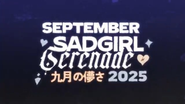 【 EVENT DROP 】 We're not okay 🎤💔 The September Sadgirl Serenade 🎼 24 Vtubers. Back-to-back karaoke. Maximum heartache. #SadgirlSerenade #Vtuber