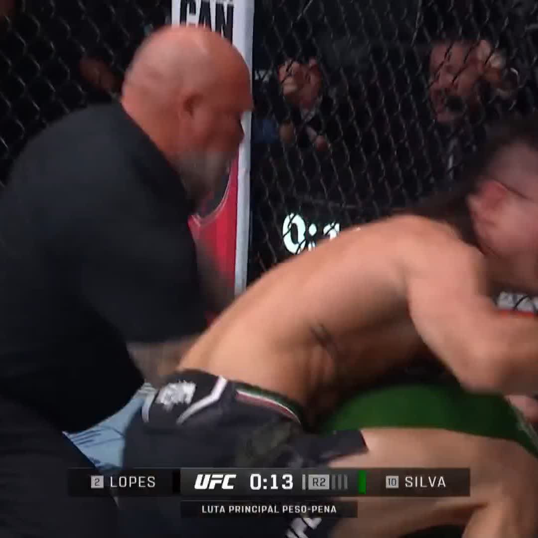 Vitória de Diego Lopes 🇧🇷🇲🇽 na luta principal do #NocheUFC 👏 [ Assista o evento AO VIVO no @UFCFightPassBR | Assine já: ]