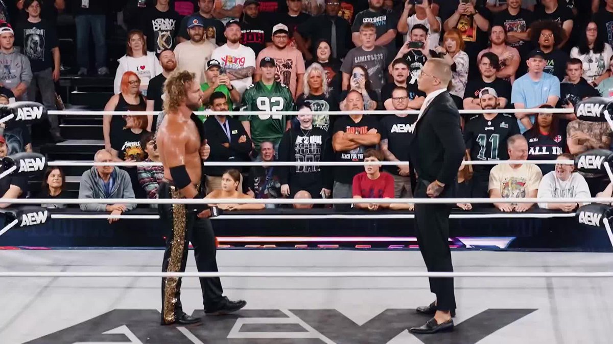 At #AEWAllOut, TNT Champion “The Protostar” Kyle Fletcher faces the biggest opportunity of his career when he challenges Hangman Adam Page for the #AEW World Championship! Watch #AEWCollision on TNT & HBO Max