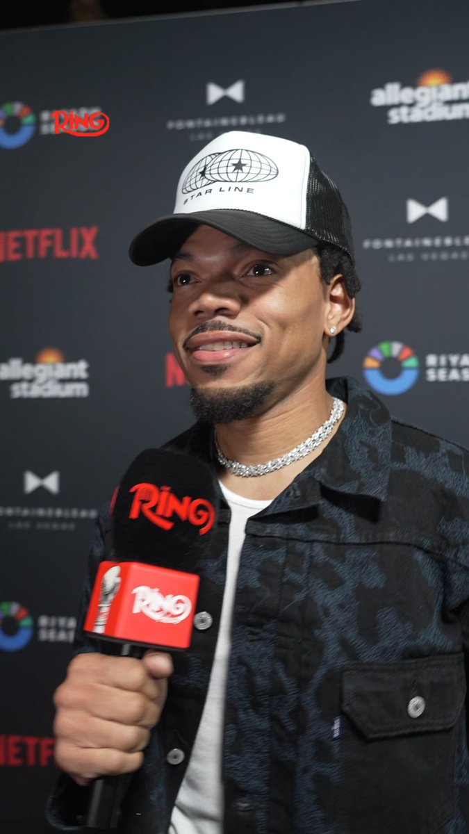Chance The Rapper is here for Canelo vs Crawford 🎤 #CaneloCrawford live on Netflix NOW l #RiyadhSeasonCard | Riyadh Season 🥊