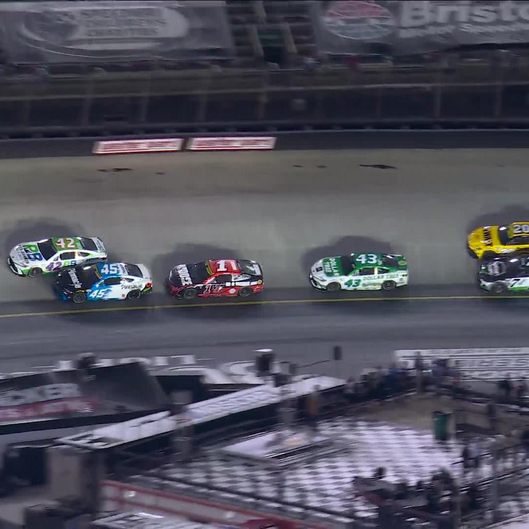 A big stack up involves multiple cars!