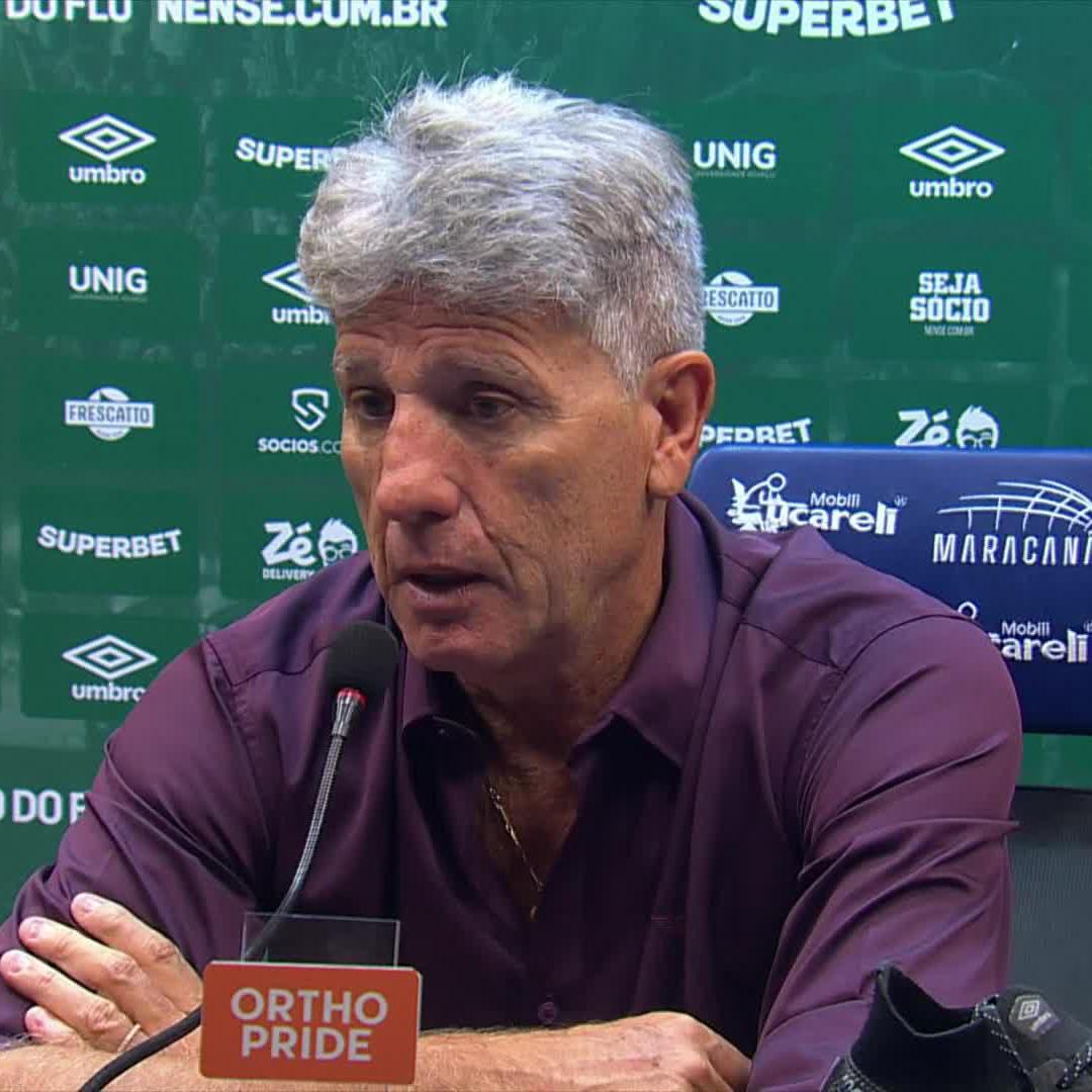 “A cada 3 dias nós temos um jogo. O Fluminense é o único clube que disputa 3 competições.” “O Fluminense jogou melhor que o Corinthians, e o Corinthians teve mais sorte que o Fluminense.” 🎙️ Renato Gaúcho, após Fluminense 0x1 Corinthians. 🎥 ge