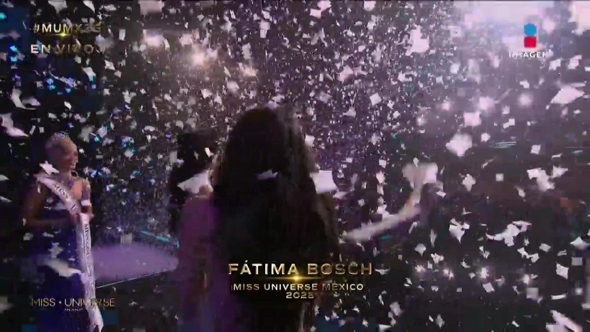¡Fátima Bosch de Tabasco se convierte en la #MissUniverseMéxico2025👑✨ Sigue la transmisión en línea: #MissUniverseImagen #MUMX25