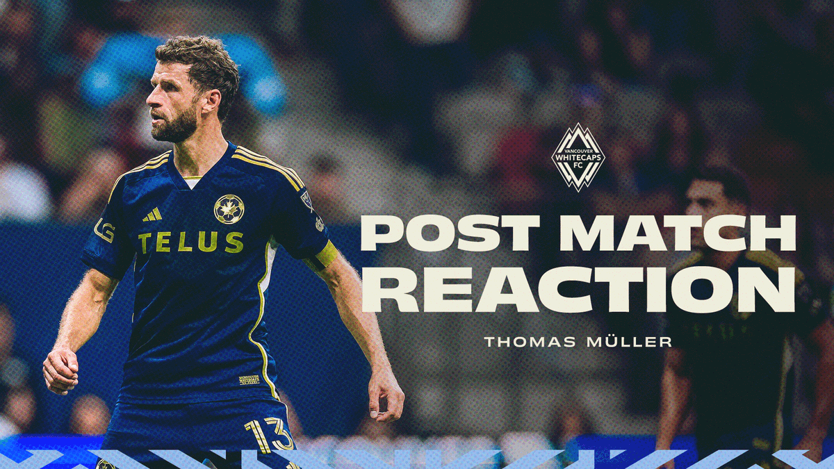 "I also read that that was the highest win for the Whitecaps in their history, so we can be proud for two days, and then we go again.” Thomas Müller on this historic victory on his birthday. 🎙️ #VWFC | #VANvPHI