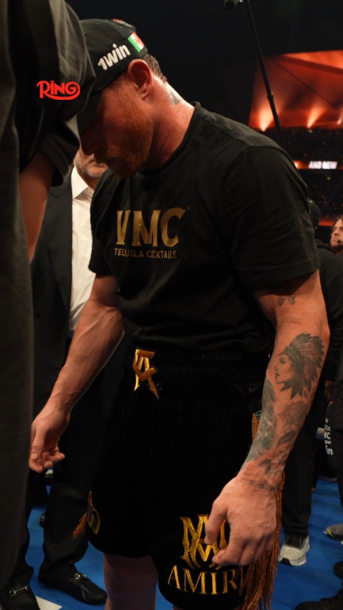 Canelo Alvarez appears emotional immediately after being handed the third defeat of his career by Terence Crawford. #CaneloCrawford on Netflix l #RiyadhSeasonCard | موسم الرياض | Riyadh Season 🥊