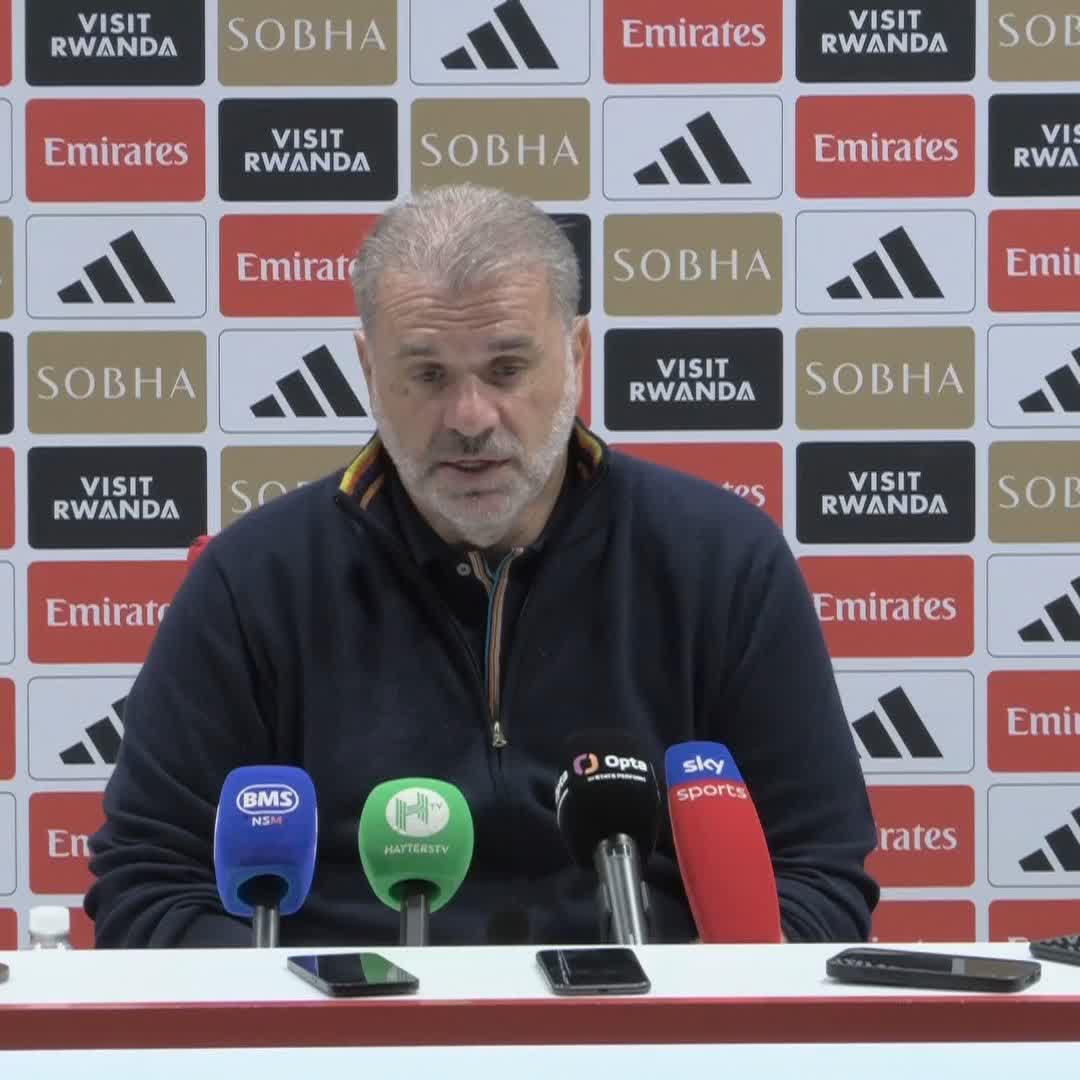 "It won't be months, it won't be weeks it will be Wednesday" Ange Postecoglou on how long it will take to see his influence on the team after Forest's 3-0 defeat against Arsenal 🔴