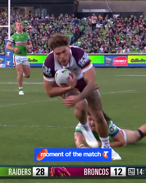 Reece lightning strikes! ⚡ Telstra Moment of the Match