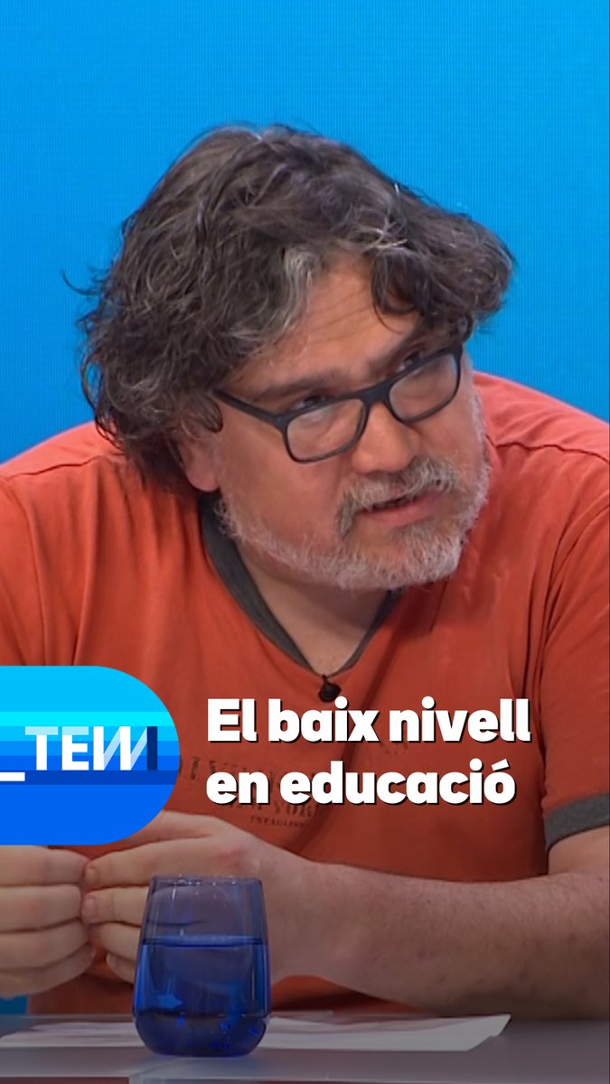 👨‍🏫 El sistema d’ensenyament s’ha degradat els últims anys? L’exprofessor de matemàtiques Àlex Torío està convençut que sí. #TotEsMou3Cat