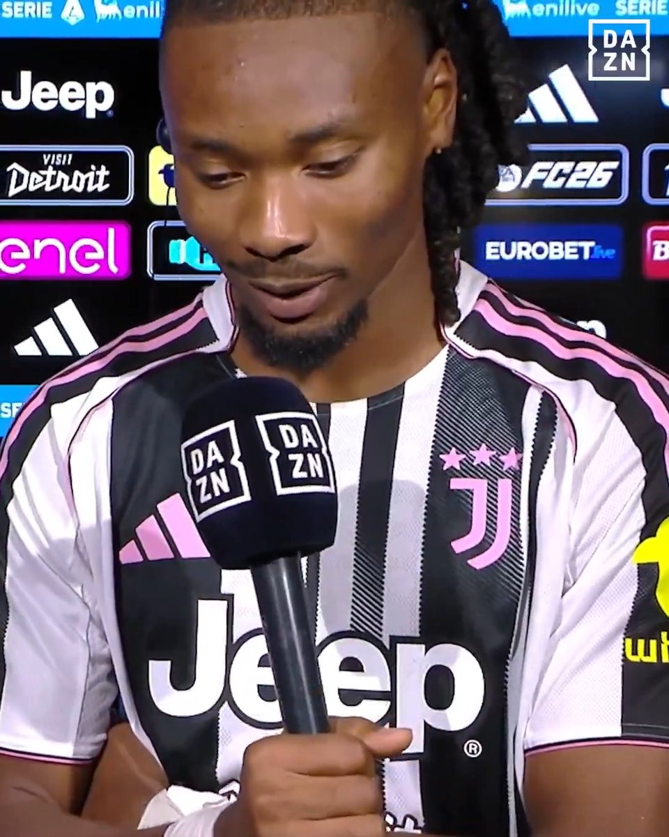 "Non rideva, ma era contento per me" 🗣️ Khéphren #Thuram spiega la reazione del fratello Marcus al 3-3 ⚽ #JuveInter #SerieAEnilive #DAZN