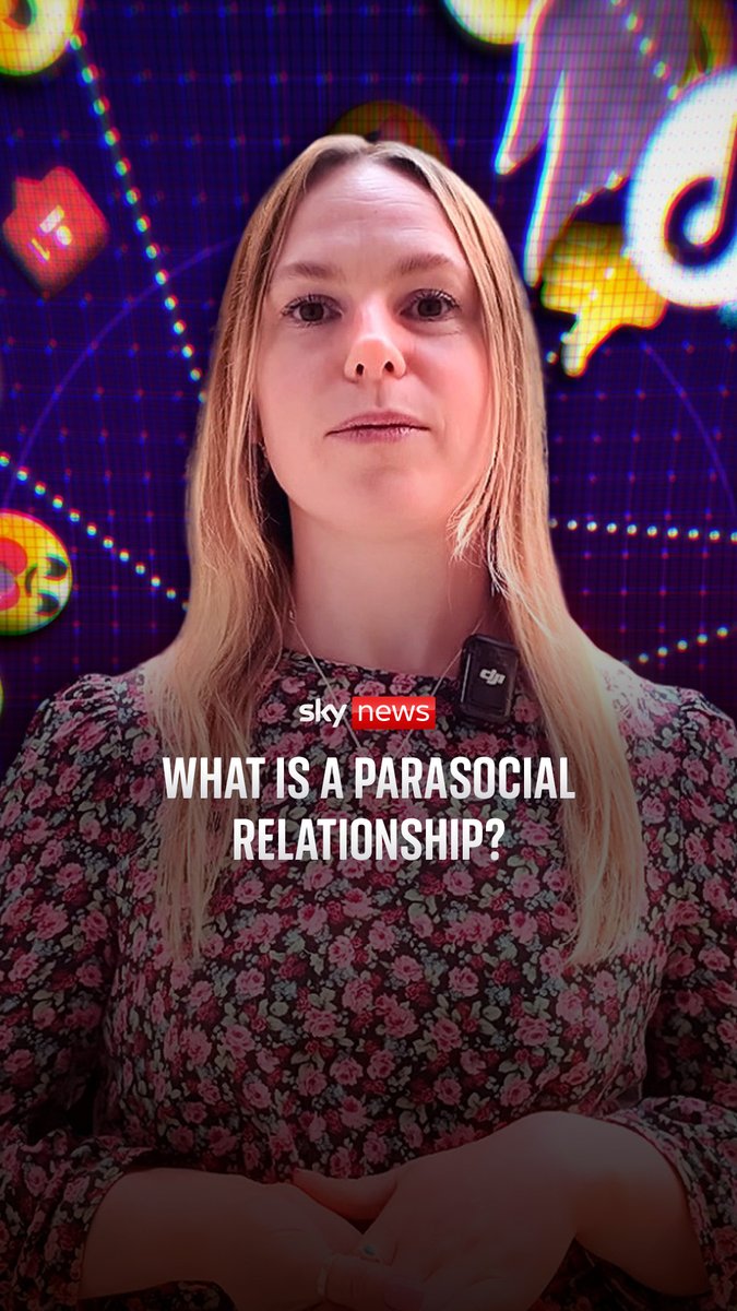What is the one-sided attachment known as a parasocial relationship? Sky's Lara Keay explains the concept of feeling close to YouTubers and influencers and why it could pose a danger to users' mental health as content explodes on social media platforms