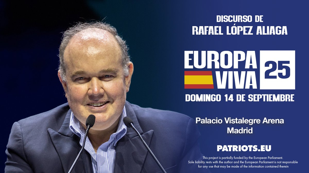 🇵🇪 Intervención completa de Rafael López Aliaga, alcalde de Lima y el azote de la corrupción en Perú, en #EuropaVIVA25 de Patriots.eu. «Tenemos que hacer la reconquista, aunque nos cueste la vida».