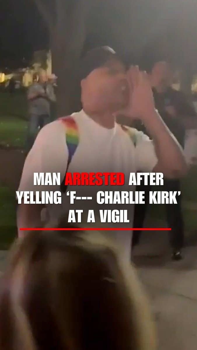 'GET OUT OF HERE!': Police arrest a BLM activist after he shouted 'f--- Charlie Kirk' and sparked a brawl outside the Idaho State Capitol.