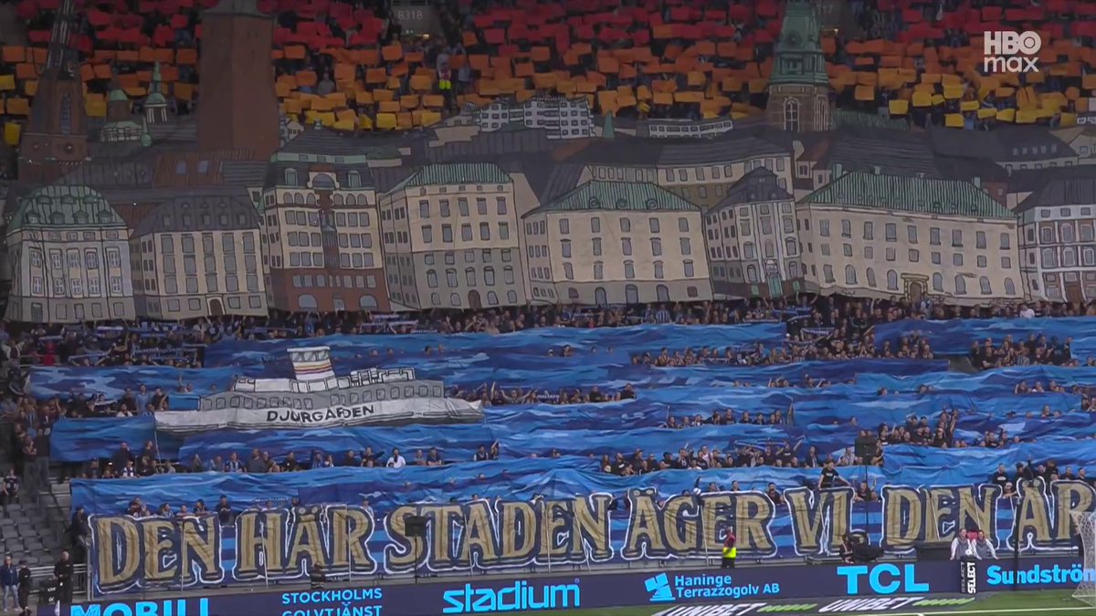 Derbydags! Inramningen inför mötet mellan Djurgården och Hammarby. 📲 Se matchen nu på HBO Max