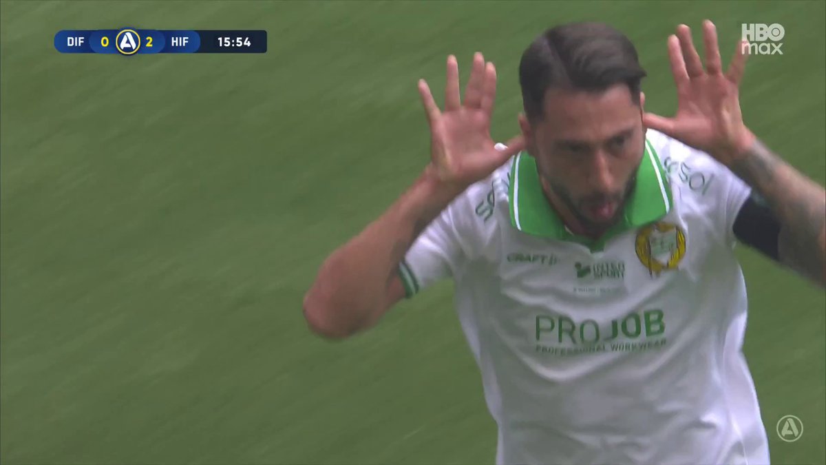 Nahir Besara på frispark! 🎯 2-0 Hammarby 📲 Se Allsvenskan på HBO Max