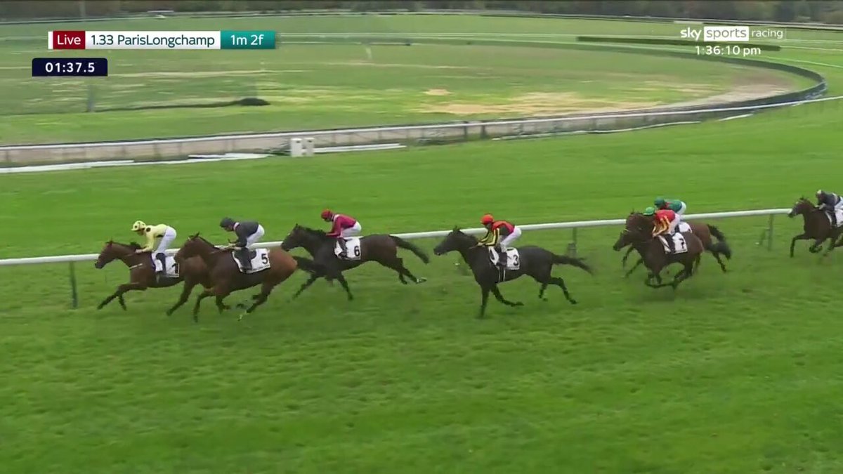 🇯🇵 重馬場を克服、仏遠征初戦を快勝！ 🇫🇷 2000mのG3・プランスドランジュ賞。日本ダービー馬、クロワデュノールがダリズの猛追を僅差で抑えて海外重賞初勝利。 凱旋門賞に挑戦予定の日本馬はアロヒアリイ、ビザンチンドリームに続いて3頭目の前哨戦勝利。 #競馬 #海外競馬