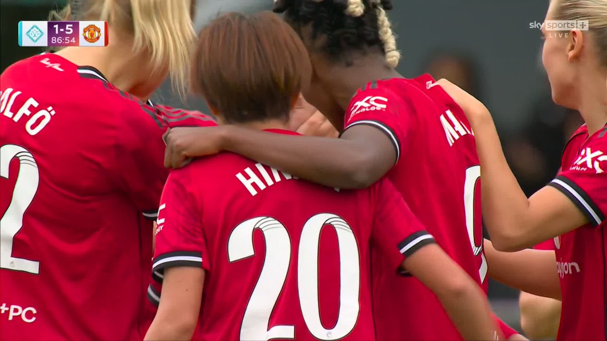 Jess Park scores her FIRST WSL goal for Manchester United! 🤩