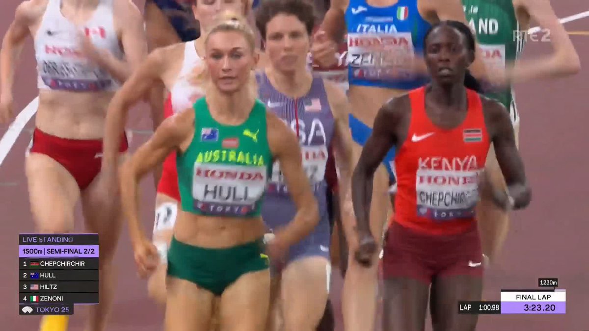 BREAKING: Sarah Healy has now Qualified for the World 1500m Final 👏 Needing a Top 6 finish, she came 7th but the Italian athlete ahead of her has now been DQ!
