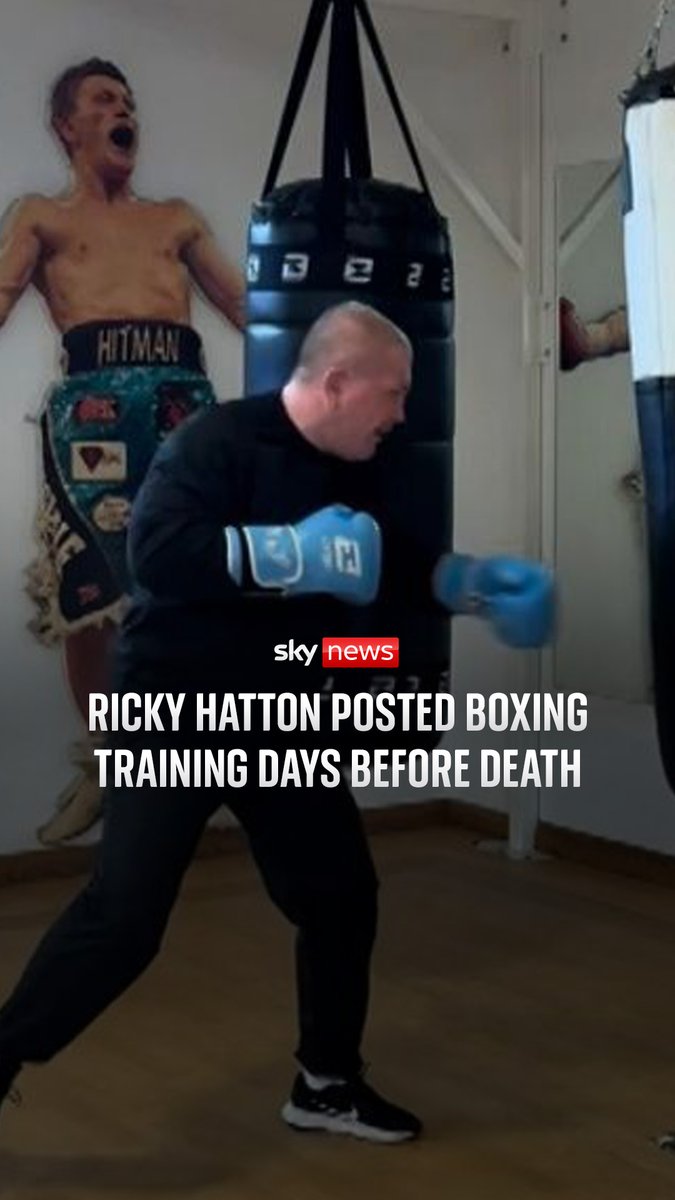 British boxing legend Ricky Hatton posted training videos on his social media days before his death.⁠ Read more: