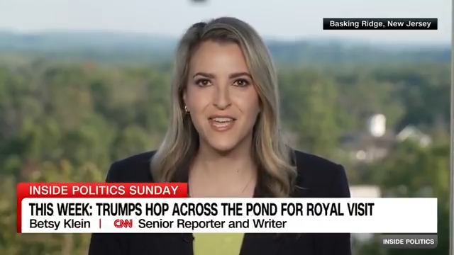 NEW: President Trump and first lady Melania Trump are heading to the UK this week to meet with the royals. Betsy Klein joins Manu Raju with a preview of their trip across the pond. #InsidePolitics
