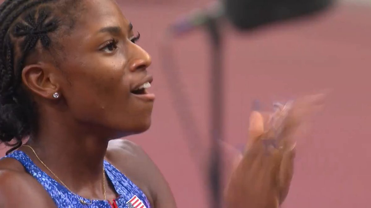 【東京世界陸上】 ⚔️最速女王決定戦⚔️ ▶️女子100m 決勝 🥇🇺🇸ウッデン 10.61(大会新記録) 🥈🇯🇲クレイトン 10.76 🥉🇱🇨アルフレッド 10.84 ✨🎉ウッデンが世界陸上初制覇🎉✨ 📺TBS系列 生中継